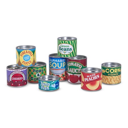 MELISSA & DOUG My Pantry Grocery Cans 4088